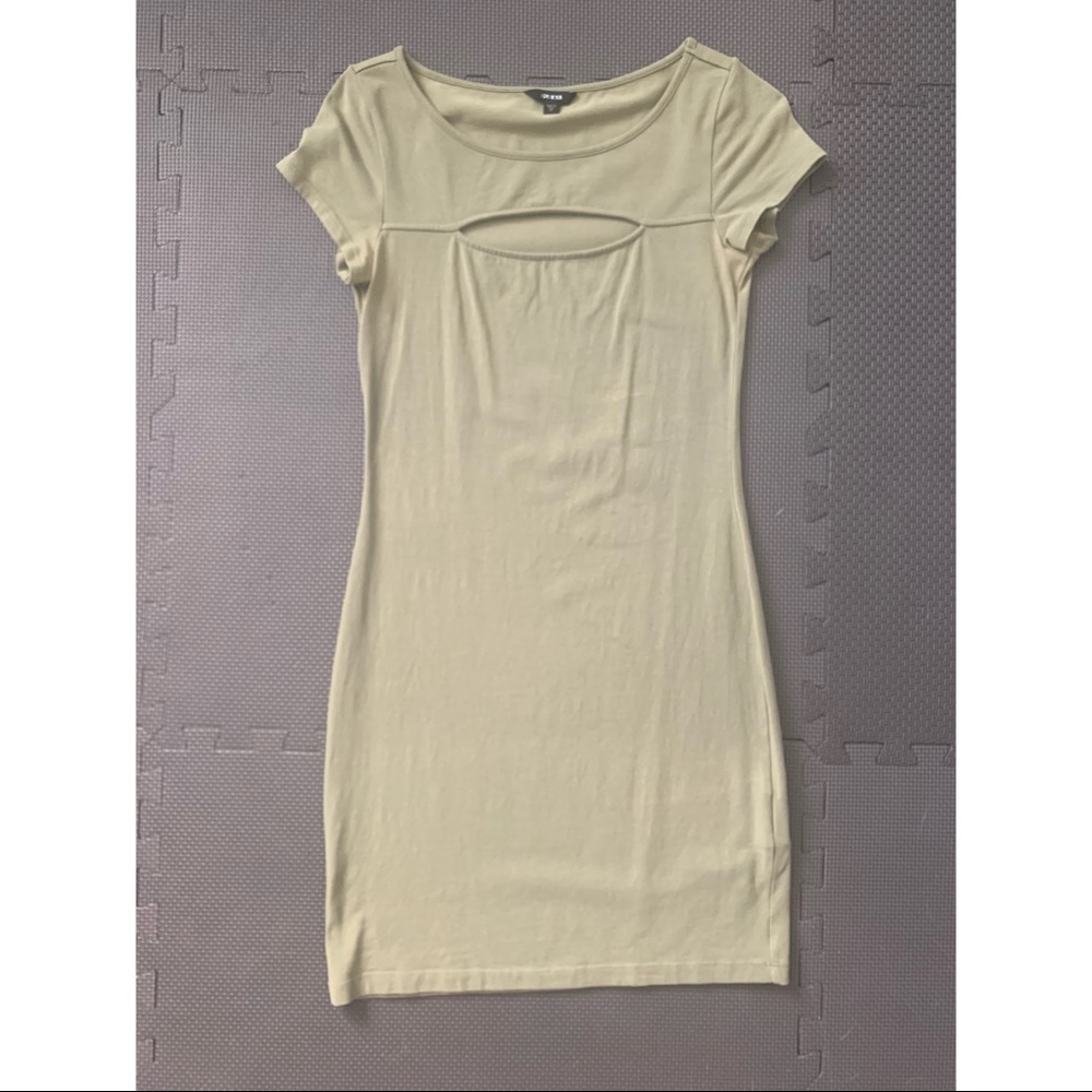 GUESS mini keyhole dress